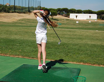Practicing on the range | 2009